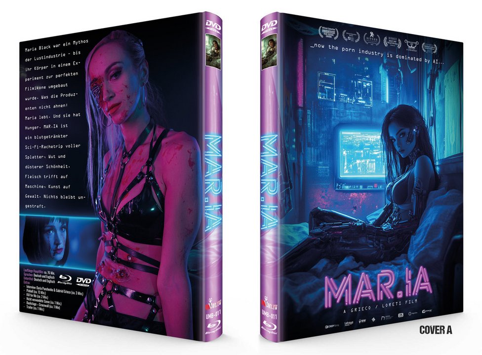Mar.ia Mediabook Cover A ( Maria A ) (Blu-ray Disc)