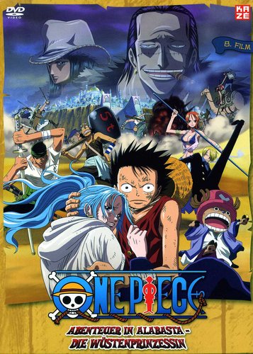 One Piece - 8. Film: Abenteuer in Alabasta - Die Wüstenprinzessin - Poster 1