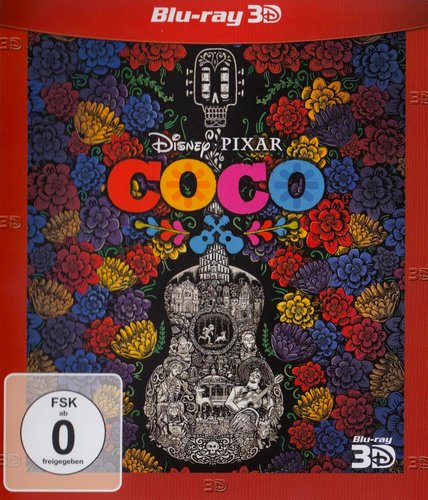 Coco (Blu-ray 3D), gebraucht, ohne Cover