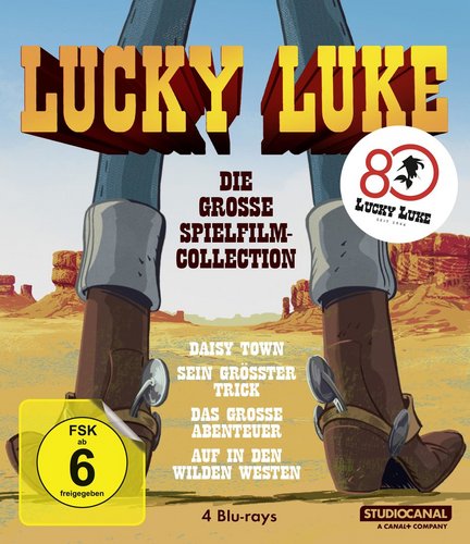 Lucky Luke: Die große Spielfilm-Collection (Blu-ray Disc)