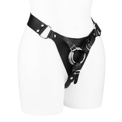 Strap-On-Geschirr aus Leder