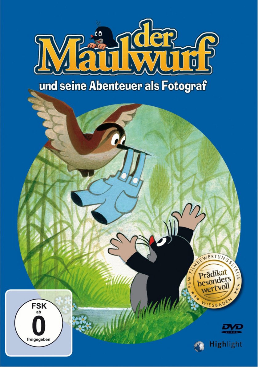 Der Maulwurf und seine Abenteuer als Fotograf DVD oder Bluray leihen