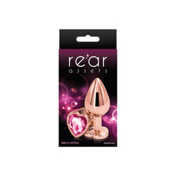Rose Gold Heart M, 7 cm