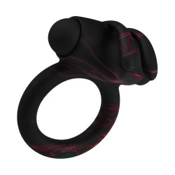 Vibro-Penisring mit Klitorisreizer, 3,5-5 cm