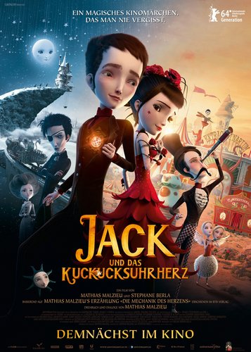 Jack und das Kuckucksuhrherz - Poster 1