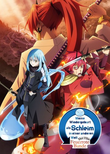 Meine Wiedergeburt als Schleim in einer anderen Welt 1 - Feuerrote Bande - Poster 2