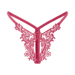 String mit Stickerei