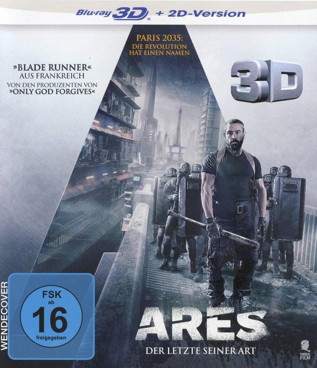 Ares (Blu-ray 2D/3D), gebraucht, ohne Cover