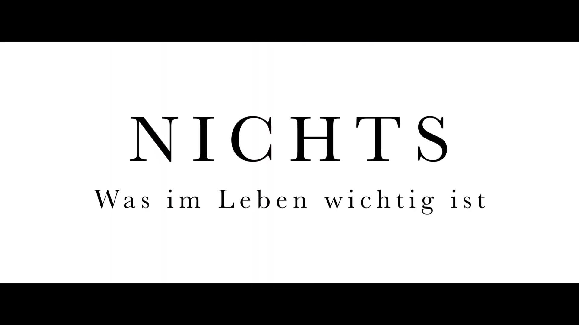 Nichts - Was im Leben wichtig ist - Trailer - Deutsch