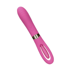 Double-Sided Flapping &amp; G-Spot Vibrator, 24 cm