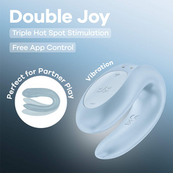 Satisfyer Double Joy Connect App, 9 cm