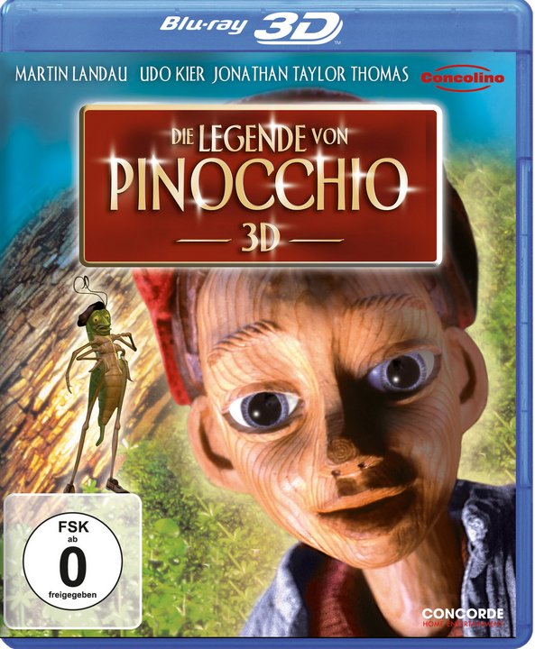 Die Legende von Pinocchio (Blu-ray 3D), neu - ovp