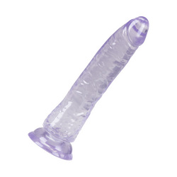 Naturdildo mit Saugfuß, 21 cm