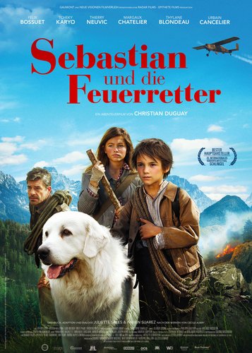Belle & Sebastian 2 - Sebastian und die Feuerretter - Poster 1