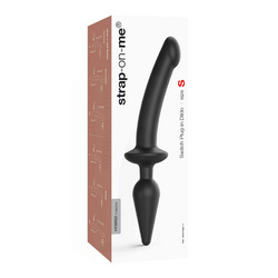 2-in-1 Dildo &amp; Buttplug - Größe S, 25 cm