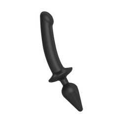 2-in-1 Dildo &amp; Buttplug - Größe XXL, 31,7 cm