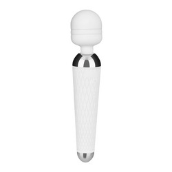 Aufladbarer Silikon-Massager, 19,5 cm