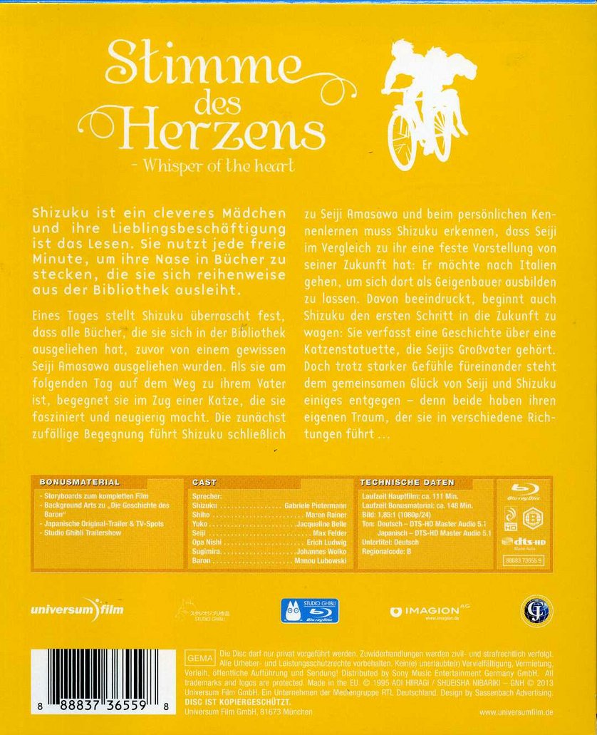 Stimme des Herzens DVD oder Bluray leihen VIDEOBUSTER.de