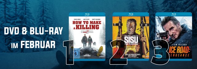 DVD & Blu-ray Charts Februar 2026: Eure Februar DVD & Blu-ray Highlights mit Biss!