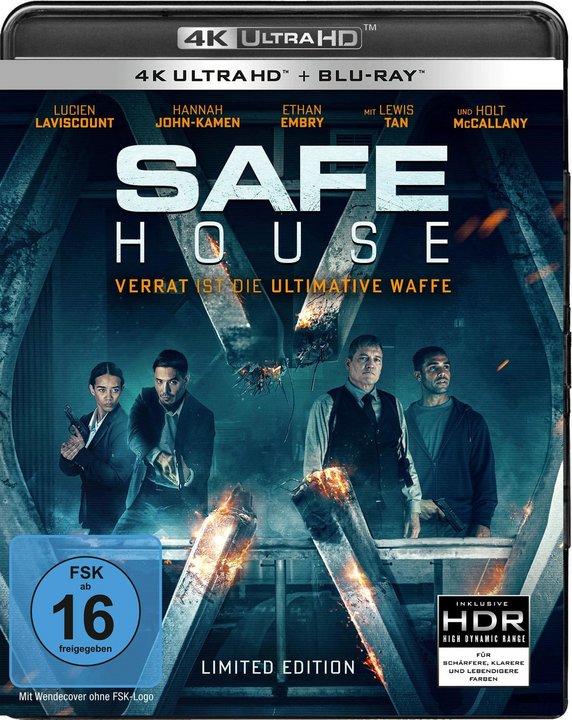 Safe House - Verrat ist die ultimative Waffe LTD. - Limited Edition (4K Ultra HD) (Blu-ray 4K Ultra HD)