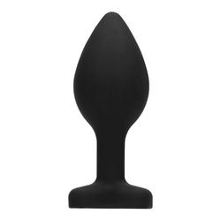 Regular Diamond Heart Butt Plug, 7,3 cm