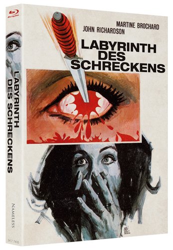 Labyrinth des Schreckens Mediabook Cover B (Blu-ray Disc)