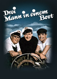 Drei Mann in einem Boot