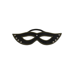 Geheimnisvolle Maske mit Nietendetails