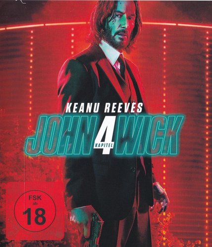 John Wick - Kapitel 4 (Blu-ray), gebraucht, ohne Cover