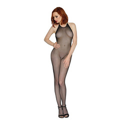 Ouvert-Bodystocking mit Rückenausschnitt