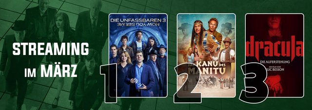 Streaming-Heimkino-Hits März 2026: Anleitung zum Mord und ein Held der Generationen