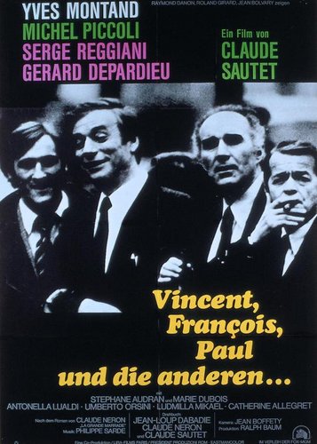 Vincent, François, Paul und die anderen - Poster 1
