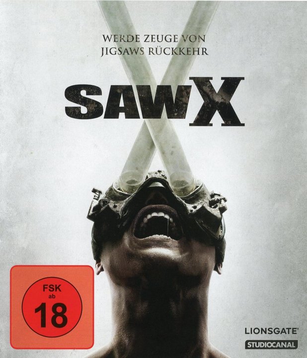 Saw X (Blu-ray), gebraucht, ohne Cover