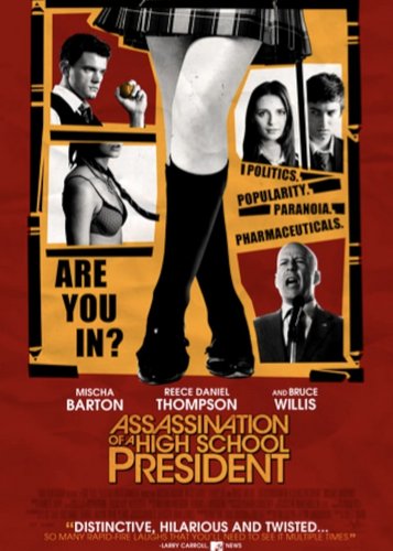 Assassination of a High School President - Lange Beine, kurze Lügen und ein Fünkchen Wahrheit - Poster 3