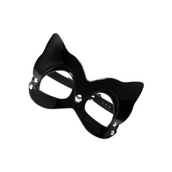High Gloss Bondage Cat Mask