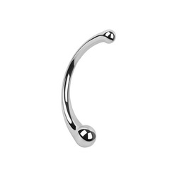 Prostata-Stimulator aus Edelstahl, Größe M, 18,3 cm