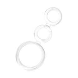 Rings Set for Penis, 2,8 - 5 cm