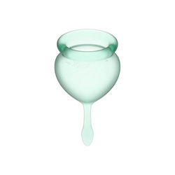 Satisfyer Feel Good - Menstrual Cup Set, 15 &amp; 20 ml