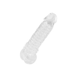 Genoppte Penishülle, 21 cm