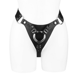 Strap On-Geschirr aus Leder