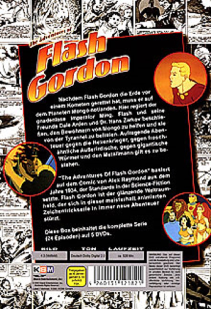 Adventures of Flash Gordon [DVD](中古品) ☆中古ビデオ