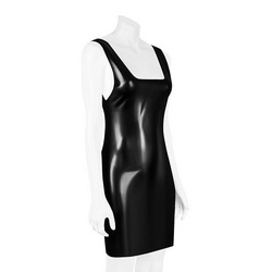 Latexkleid mit sexy Cut Outs