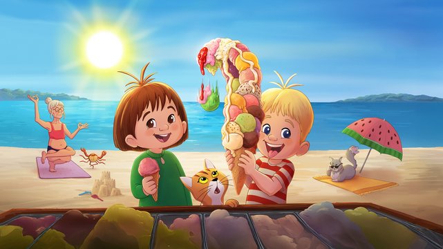 Lotte & Totte - Wallpaper 1