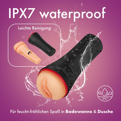 Masturbator mit Fernbedienung, 22,9 cm