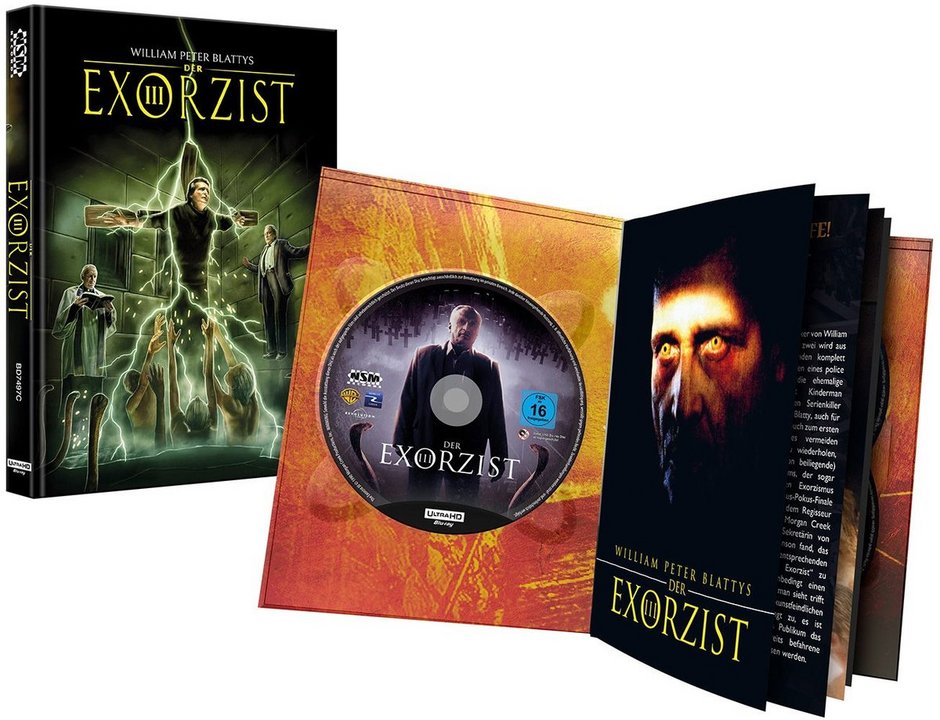 Der Exorzist 3 - Mediabook - Limited Edition - Cover C Cover Ralf Krause (Blu-ray 4K Ultra HD)