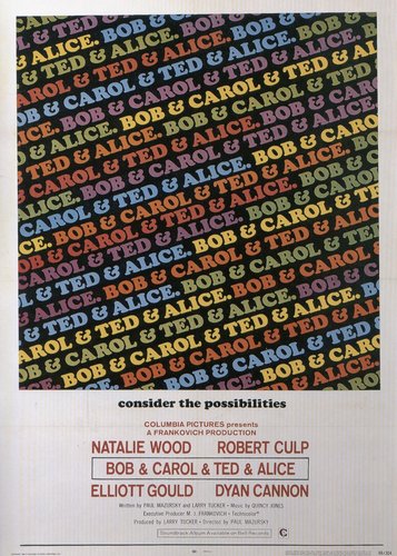 Bob & Carol & Ted & Alice - Poster 2
