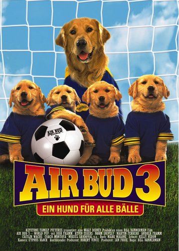 Air Bud 3 - Ein Hund für alle Bälle - Poster 1