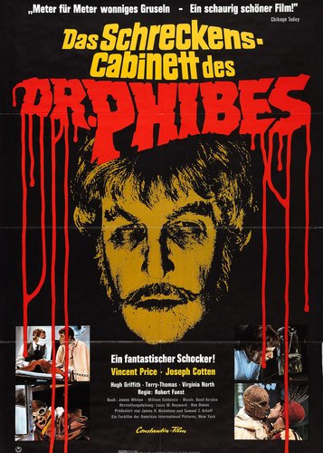 Das Schreckenskabinett des Dr. Phibes - Poster 1
