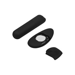 Bulletvibrator mit Fernbedienung, 8,5 cm