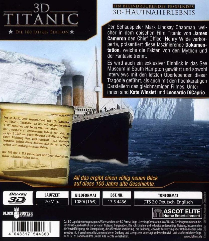 Die Titanic Der Film In Deutsch Ganz